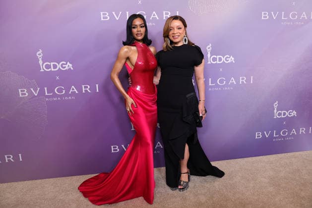 Arrivals for the 28th Costume Designers Guild Awards at The Ebell of Los Angeles Featuring: Teyana Taylor, Ruth E. Carter Where: Los Angeles, California, United States When: 12 Feb 2026 Credit: Faye s Vision Cover Images EDITORIAL USE ONLY. NOT FOR USE BY NEWSPAPERS BASED IN THE UK. Copyright: xx coverimg55462056