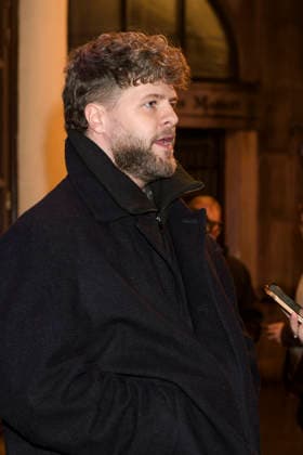 Jay McGuiness attends the gala performance of Cabaret the Musical at the Kit Kat Club, Playhouse Theatre, London, 12 February 2026. Jay McGuiness attends the gala performance of Cabaret the Musical at the Kit Kat Club, Playhouse Theatre, London, 12 February 2026., Credit:Tina Korhonen Avalon United Kingdom, London  Copyright: xTinaxKorhonenx xAvalonx 1074597358