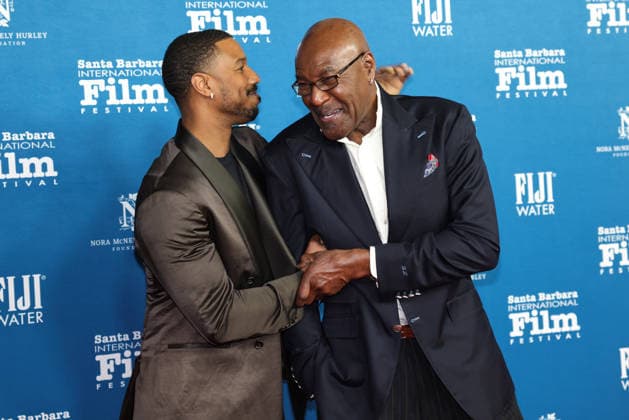 Arrivals for the Outstanding performer of the Year Award at the 41st Annual Santa Barbara Film Festival Featuring: Michael B Jordan, Delroy Lindo Where: Santa Barbara, California, United States When: 12 Feb 2026 Credit: Jasmine Aissaoui INSTARimages EDITORIAL USE ONLY. NOT FOR USE BY NEWSPAPERS BASED IN THE UK. Copyright: xJasminexAissaouix instar55462542