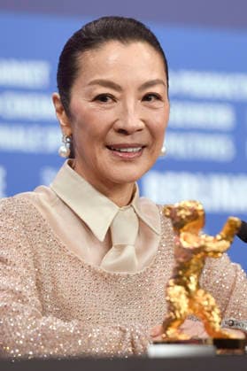 Michelle Yeoh at the press conference for the presentation of the Honorary Golden Bear for Lifetime Achievement at the Berlinale 2026 76 Berlin International Film Festival at the Hotel Grand Hyatt Berlin, 13 02 2025 Foto:xC.xNiehausx xFuturexImagex yeoh_6228