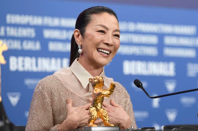 Michelle Yeoh at the press conference for the presentation of the Honorary Golden Bear for Lifetime Achievement at the Berlinale 2026 76 Berlin International Film Festival at the Hotel Grand Hyatt Berlin, 13 02 2025 Foto:xC.xNiehausx xFuturexImagex yeoh_6232