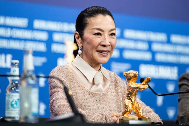 Berlin Berlinale, 76 Berlin International Film Festival 2026 Michelle Yeoh at the Press Conference Michelle Yeoh with Honorary Golden Bear Berlinale, 76 Berlin International Film Festival 2026, 13 02 2026 Press Photo Roger Buerke Copyright: xEibner-Pressefoto RogerxBuerkex EP_RBE