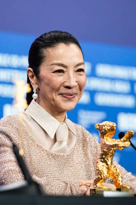 Berlin Berlinale, 76 Berlin International Film Festival 2026 Michelle Yeoh at the Press Conference Michelle Yeoh with Honorary Golden Bear Berlinale, 76 Berlin International Film Festival 2026, 13 02 2026 Press Photo Roger Buerke Copyright: xEibner-Pressefoto RogerxBuerkex EP_RBE