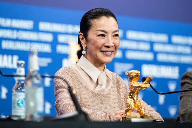 Berlin Berlinale, 76 Berlin International Film Festival 2026 Michelle Yeoh at the Press Conference Michelle Yeoh with Honorary Golden Bear Berlinale, 76 Berlin International Film Festival 2026, 13 02 2026 Press Photo Roger Buerke Copyright: xEibner-Pressefoto RogerxBuerkex EP_RBE
