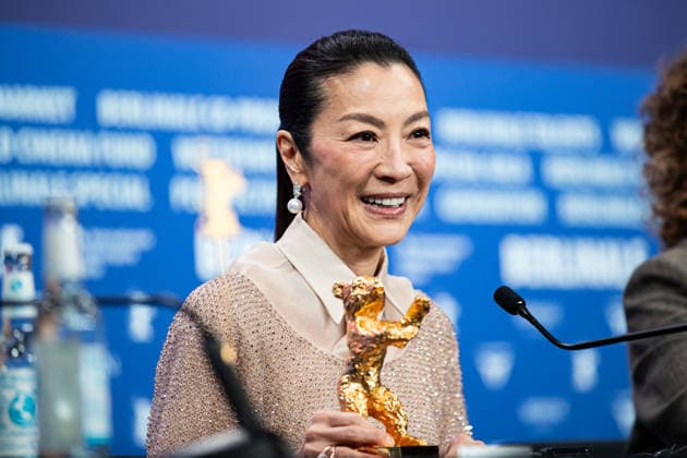 Berlin Berlinale, 76 Berlin International Film Festival 2026 Michelle Yeoh at the Press Conference Michelle Yeoh with Honorary Golden Bear Berlinale, 76 Berlin International Film Festival 2026, 13 02 2026 Press Photo Roger Buerke Copyright: xEibner-Pressefoto RogerxBuerkex EP_RBE