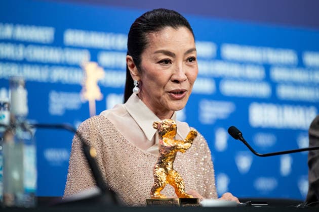 Berlin Berlinale, 76 Berlin International Film Festival 2026 Michelle Yeoh at the Press Conference Michelle Yeoh with Honorary Golden Bear Berlinale, 76 Berlin International Film Festival 2026, 13 02 2026 Press Photo Roger Buerke Copyright: xEibner-Pressefoto RogerxBuerkex EP_RBE