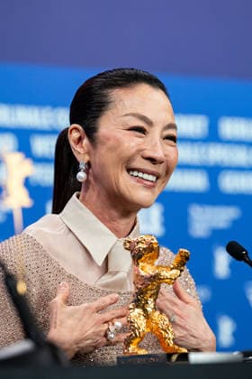 Berlin Berlinale, 76 Berlin International Film Festival 2026 Michelle Yeoh at the Press Conference Michelle Yeoh with Honorary Golden Bear Berlinale, 76 Berlin International Film Festival 2026, 13 02 2026 Press Photo Roger Buerke Copyright: xEibner-Pressefoto RogerxBuerkex EP_RBE
