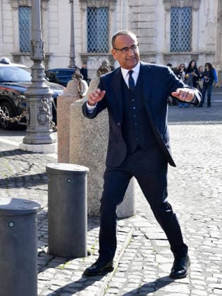 Rome, the delegation of the 76th Sanremo Festival arrives at the Quirinale to meet the President of the Republic. In the photo: the artistic director Carlo Conti.  Copyright: xVincenzoxLandix xipa-agency.netx xVincenzoxLandix IPA_Agency_IPA71421141
