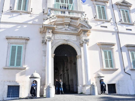 Rome, the delegation of the 76th Sanremo Festival arrives at the Quirinale to meet the President of the Republic. In the photo: the Quirinale Palace.  Copyright: xVincenzoxLandix xipa-agency.netx xVincenzoxLandix IPA_Agency_IPA71421143