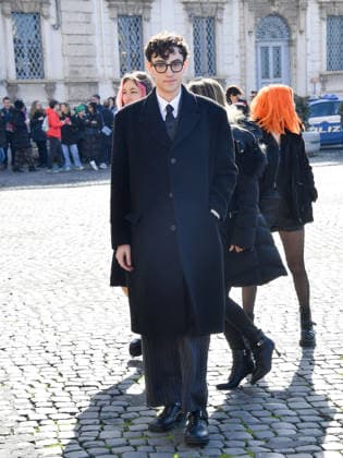 Rome, the delegation of the 76th Sanremo Festival arrives at the Quirinale to meet the President of the Republic. In the photo: Michele Bravi  Copyright: xVincenzoxLandix xipa-agency.netx xVincenzoxLandix IPA_Agency_IPA71421189