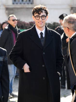 Rome, the delegation of the 76th Sanremo Festival arrives at the Quirinale to meet the President of the Republic. In the photo: Michele Bravi  Copyright: xVincenzoxLandix xipa-agency.netx xVincenzoxLandix IPA_Agency_IPA71421193