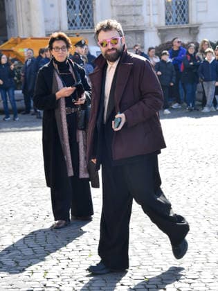 Rome, the delegation of the 76th Sanremo Festival arrives at the Quirinale to meet the President of the Republic. In the photo: Dargen D Amico  Copyright: xVincenzoxLandix xipa-agency.netx xVincenzoxLandix IPA_Agency_IPA71421761