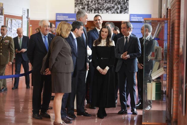 The King and Queen visit the exhibition In Memoriam Tomás y Valiente 1996 2026 King Felipe VI and Queen Letizia visit the exhibition In Memoriam Tomás y Valiente 1996 2026 , on February 13, 2026, in Madrid Spain The King and Queen preside over the tribute to Francisco Tomás y Valiente, on the occasion of the 30th anniversary of his murder by the terrorist group ETA EXHIBITION KINGS FELIPE VI QUEEN LETIZIA OF SPAIN TOMÁS Y VALIENTE VISITS 13 FEBRUARY 2026 José Ramó Madrid Madrid Madrid Espana  Copyright: xJosÃ xRamonxHernandox 7289751