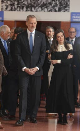 The King and Queen visit the exhibition In Memoriam Tomás y Valiente 1996 2026 King Felipe VI and Queen Letizia visit the exhibition In Memoriam Tomás y Valiente 1996 2026 , on February 13, 2026, in Madrid Spain The King and Queen preside over the tribute to Francisco Tomás y Valiente, on the occasion of the 30th anniversary of his murder by the terrorist group ETA EXHIBITION KINGS FELIPE VI QUEEN LETIZIA OF SPAIN TOMÁS Y VALIENTE VISITS 13 FEBRUARY 2026 José Ramó Madrid Madrid Madrid Espana  Copyright: xJosÃ xRamonxHernandox 7289842