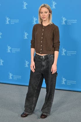 76th Berlin Film Festival Photocall A Voix Basse Marion Barbeau attending a photocall for the movie A Voix Basse (In A Whisper) during 76th Berlin International Film Festival in Berlin, Germany on 13 February 2026. Photo by Julien Reynaud APS-Medias ABACAPRESS.COM Berlin  Copyright: xReynaudxJulien APS-Medias ABACAx