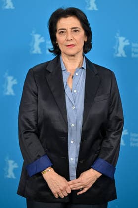76th Berlin Film Festival Photocall A Voix Basse Hiam Abbas attending a photocall for the movie A Voix Basse (In A Whisper) during 76th Berlin International Film Festival in Berlin, Germany on 13 February 2026. Photo by Julien Reynaud APS-Medias ABACAPRESS.COM Berlin  Copyright: xReynaudxJulien APS-Medias ABACAx