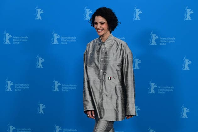 Eya Bouteraa poses at the À Voix Basse In A Whisper photocall during the 76th Berlinale International Film Festival Berlin at Grand Hyatt Hotel on February 13, 2026 in Berlin, Germany Romain Doucelin Bestimage Berlin Allemagne  Copyright: xRomainxDoucelinx xBestimagexRomainxDoucelinx xBestimagex