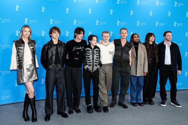 Berlin Berlinale, 76 Berlin International Film Festival 2026 Photo Call Sunny Dancer v Links left , Este Haim Music , Conrad Khan, Earl Cave, Bella Ramsey, George Jaques, Neil Patrick Harris, Jasmine Elcock, Ken Petrie Producer Producer Berlinale, 76 Berlin International Film Festival 2026, 13 02 2026 Press Photo Roger Buerke Copyright: xEibner-Pressefoto RogerxBuerkex EP_RBE