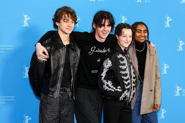 Berlin Berlinale, 76 Berlin International Film Festival 2026 Photo Call Sunny Dancer v left left , Conrad Khan, Earl Cave, Bella Ramsey, Jasmine Elcock Berlinale, 76 Berlin International Film Festival 2026, 13 02 2026 Press Photo Roger Buerke Copyright: xEibner-Pressefoto RogerxBuerkex EP_RBE