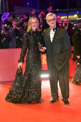 Wim Wenders with his wife Donata Wenders at the festival opening with the premiere of the feature film No Good Men at the Berlinale 2026 76 Berlin International Film Festival in the Berlinale Palast Berlin, 12 02 2026 Foto:xM.xBehrensx xFuturexImagex opening_7120