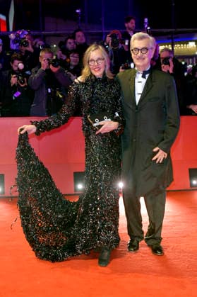 Wim Wenders with his wife Donata Wenders at the festival opening with the premiere of the feature film No Good Men at the Berlinale 2026 76 Berlin International Film Festival in the Berlinale Palast Berlin, 12 02 2026 Foto:xM.xBehrensx xFuturexImagex opening_7121