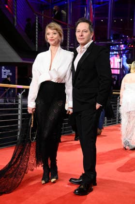 Heike Makatsch and Trystan Pütter at the festival opening with the premiere of the feature film No Good Men at the Berlinale 2026 76 Berlin International Film Festival in the Berlinale Palast Berlin, 12 02 2026 Foto:xN.xKubelkax xFuturexImagex opening_7150