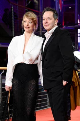 Heike Makatsch and Trystan Pütter at the festival opening with the premiere of the feature film No Good Men at the Berlinale 2026 76 Berlin International Film Festival in the Berlinale Palast Berlin, 12 02 2026 Foto:xN.xKubelkax xFuturexImagex opening_7155
