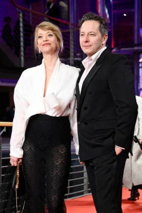 Heike Makatsch and Trystan Pütter at the festival opening with the premiere of the feature film No Good Men at the Berlinale 2026 76 Berlin International Film Festival in the Berlinale Palast Berlin, 12 02 2026 Foto:xN.xKubelkax xFuturexImagex opening_7156