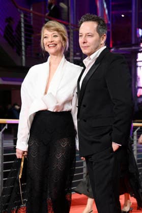 Heike Makatsch and Trystan Pütter at the festival opening with the premiere of the feature film No Good Men at the Berlinale 2026 76 Berlin International Film Festival in the Berlinale Palast Berlin, 12 02 2026 Foto:xN.xKubelkax xFuturexImagex opening_7157
