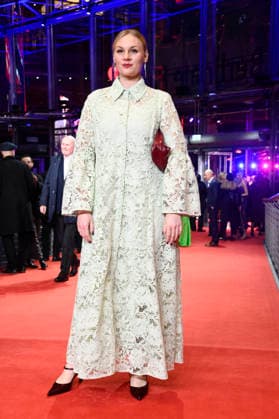 Rosalie Thomass at the festival opening with the premiere of the feature film No Good Men at the Berlinale 2026 76 Berlin International Film Festival in the Berlinale Palast Berlin, 12 02 2026 Foto:xN.xKubelkax xFuturexImagex opening_7169