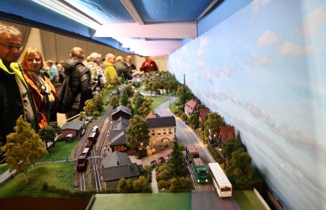 Model Life Model Making Fair 13 02 2026, Erfurt, Thuringia Model Making Fair Model Life in the picture Model of the Zittau Narrow Gauge Railway