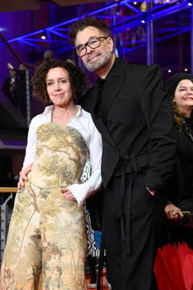 Maria Schrader and Jan Schomburg at the festival opening with the premiere of the feature film No Good Men at the Berlinale 2026 76 Berlin International Film Festival in the Berlinale Palast Berlin, 12 02 2026 Foto:xN.xKubelkax xFuturexImagex opening_7176