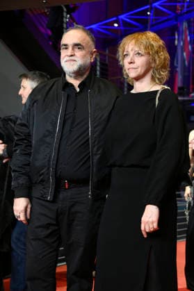Karim Ainouz with companion at the festival opening with the premiere of the feature film No Good Men at the Berlinale 2026 76 Berlin International Film Festival in the Berlinale Palast Berlin, 12 02 2026 Foto:xN.xKubelkax xFuturexImagex opening_7178