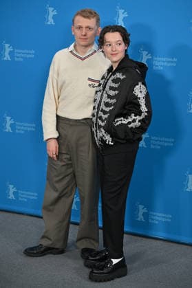 76th Berlin Film Festival Photocall Sunny Dancer George Jaques, Bella Ramsey attending a photocall for the movie Sunny Dancer during 76th Berlin International Film Festival in Berlin, Germany on 13 February 2026. Photo by Julien Reynaud APS-Medias ABACAPRESS.COM Berlin  Copyright: xReynaudxJulien APS-Medias ABACAx
