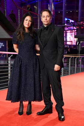 Samantha Quan and Sean Baker at the festival opening with the premiere of the feature film No Good Men at the Berlinale 2026 76 Berlin International Film Festival in the Berlinale Palast Berlin, 12 02 2026 Foto:xN.xKubelkax xFuturexImagex opening_7206
