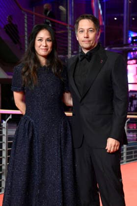 Samantha Quan and Sean Baker at the festival opening with the premiere of the feature film No Good Men at the Berlinale 2026 76 Berlin International Film Festival in the Berlinale Palast Berlin, 12 02 2026 Foto:xN.xKubelkax xFuturexImagex opening_7207