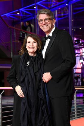 Christiane Goetz Weimer and Wolfram Weimer at the festival opening with the premiere of the feature film No Good Men at the Berlinale 2026 76 Berlin International Film Festival in the Berlinale Palast Berlin, 12 02 2026 Foto:xN.xKubelkax xFuturexImagex opening_7208
