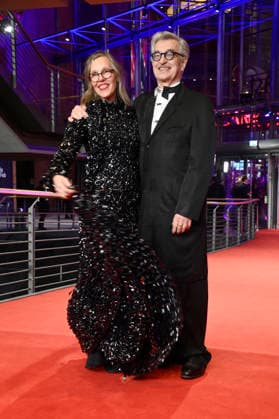 Wim Wenders with his wife Donata Wenders at the festival opening with the premiere of the feature film No Good Men at the Berlinale 2026 76 Berlin International Film Festival in the Berlinale Palast Berlin, 12 02 2026 Foto:xN.xKubelkax xFuturexImagex opening_7209