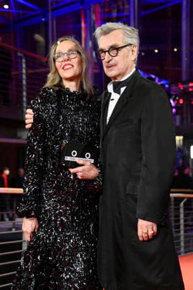 Wim Wenders with his wife Donata Wenders at the festival opening with the premiere of the feature film No Good Men at the Berlinale 2026 76 Berlin International Film Festival in the Berlinale Palast Berlin, 12 02 2026 Foto:xN.xKubelkax xFuturexImagex opening_7211