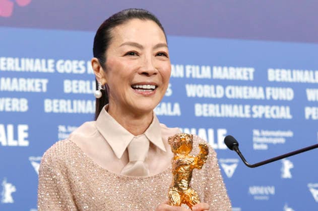 Michelle Yeoh at the press conference for the presentation of the Honorary Golden Bear for Lifetime Achievement at the Berlinale 2026 76 Berlin International Film Festival at the Hotel Grand Hyatt Berlin, 13 02 2025 Foto:xC.xTamckex xFuturexImagex yeoh_6239
