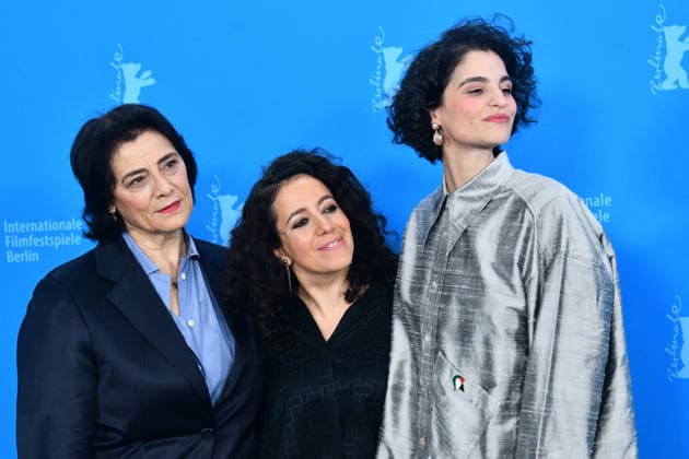 Berlinale Berlin International Film Festival Berlin Germany 76th Berlinale Berlin International Film Festival A Voix Basse photocall at the 76th Berlinale International Film Festival Hiam Abbass, Director Leyla Bouzid and Eya Bouteraa Thomas Bohlen Starface 2026 02 13 453022 2026 02 13 Berlin Germany  Copyright: xThomasxBohlenx STAR_453022_001