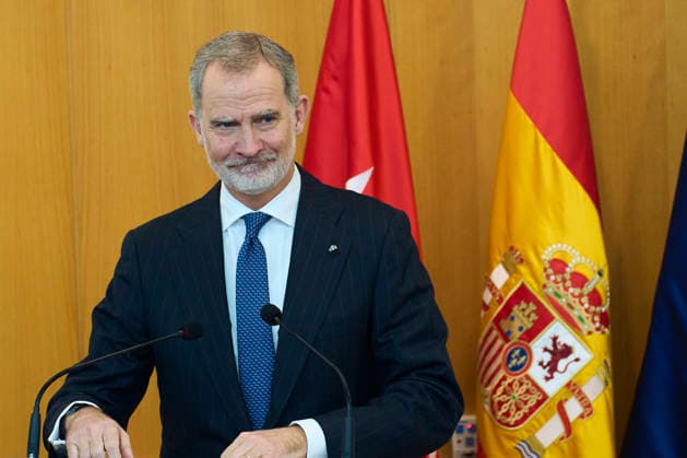 13-02-2026 Madrid King Felipe visited the exhibition In Memoriam Toas Y Valiemte 1996-2026 and attended the ceremony of the 30th anniversary of the assassination of Francisco Tomas Y Valiente by the terrorist group ETA at the Faculty of Law in Madrid. No Spain Â  Copyright: xPPEx