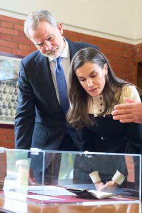 13-02-2026 Madrid Queen Letizia and King Felipe visited the exhibition In Memoriam Toas Y Valiemte 1996-2026 and attended the ceremony of the 30th anniversary of the assassination of Francisco Tomas Y Valiente by the terrorist group ETA at the Faculty of Law in Madrid. No Spain Â  Copyright: xPPEx