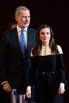 13-02-2026 Madrid Queen Letizia and King Felipe visited the exhibition In Memoriam Toas Y Valiemte 1996-2026 and attended the ceremony of the 30th anniversary of the assassination of Francisco Tomas Y Valiente by the terrorist group ETA at the Faculty of Law in Madrid. No Spain Â  Copyright: xPPEx