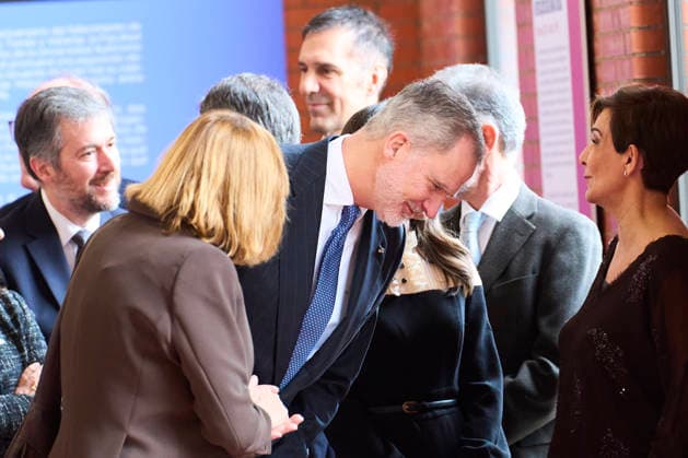 13-02-2026 Madrid Queen Letizia and King Felipe visited the exhibition In Memoriam Toas Y Valiemte 1996-2026 and attended the ceremony of the 30th anniversary of the assassination of Francisco Tomas Y Valiente by the terrorist group ETA at the Faculty of Law in Madrid. No Spain Â  Copyright: xPPEx