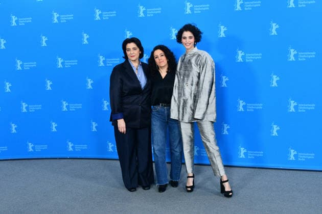 Berlinale Berlin International Film Festival Berlin Germany 76th Berlinale Berlin International Film Festival A Voix Basse photocall at the 76th Berlinale International Film Festival Hiam Abbass, Director Leyla Bouzid and Eya Bouteraa Thomas Bohlen Starface 2026 02 13 453022 2026 02 13 Berlin Germany  Copyright: xThomasxBohlenx STAR_453022_063