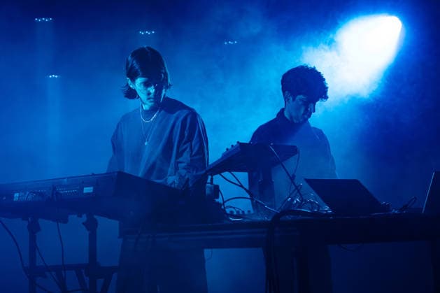 Two Lanes live in Copenhagen, Denmark Copenhagen, Denmark. 12th, February 2026. The German electronic music duo Two Lanes performs a live concert at VEGA in Copenhagen. The duo consists of the two brothers Leo and Rafael Schmid. Denmark, Copenhagen  Copyright: xGonzalesxPhoto ErlingxBrodersenx