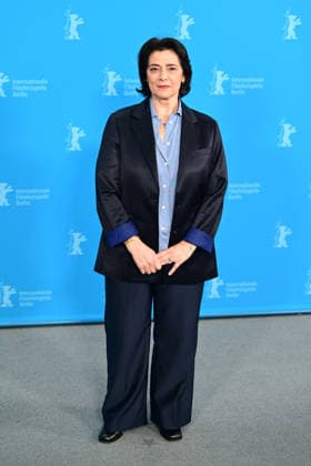 Hiam Abbass au photocall du film A Voix Basse In a Whisper lors de la 76ème édition du festival international du film de Berlin La Berlinale 2026 , le 13 février 2026 Romain Doucelin Bestimage The À Voix Basse In A Whisper photocall et conference during the 76th Berlinale International Film Festival Berlin at Gret Hyatt Hotel on February 13, 2026 in Berlin, Germany Berlin Allemagne  Copyright: xRomainxDoucelinx xBestimagexRomainxDoucelinx xBestimagex