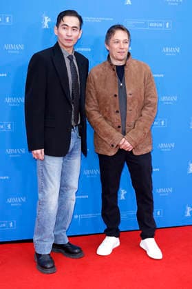 Han Chong and Sean Baker at the screening of the feature films Sandiwara and Everything Everywhere All at Once at the Berlinale 2026 76 Berlin International Film Festival at Zoo Palast Berlin, 13 02 2026 Foto:xC.xTamckex xFuturexImagex sandiwara_6206