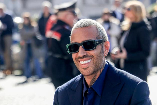 February 13, 2026, Rome, Rome, ITALY: February 13, 2026, Rome. The artists of the 66th Sanremo Festival at the Quirinale Palace to meet the President of the Republic. Pictured: Lucho Rome ITALY  - ZUMAa289 20260213_zia_a289_027 Copyright: xRichardxDexLucax